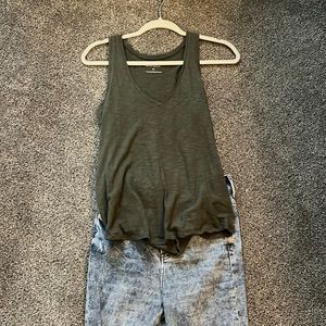 Olive green tank